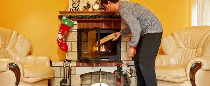 Gas to Wood-Burning Fireplace Conversion Services in Euless, Texas