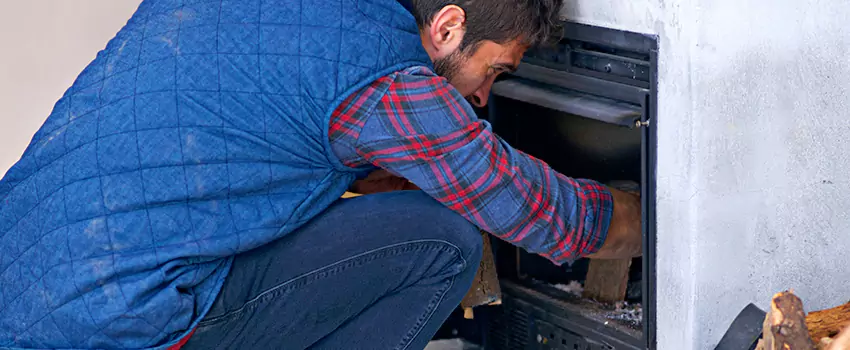 Gas Fireplace Inspection in Euless, Texas
