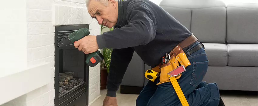 New Indoor Fireplace Installation in Euless, Texas