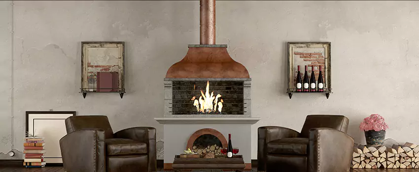 Thelin Hearth Products Providence Pellet Insert Fireplace Installation in Euless, TX
