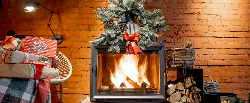 Travis Industries Linear Gas Fireplace Installation in Euless, Texas