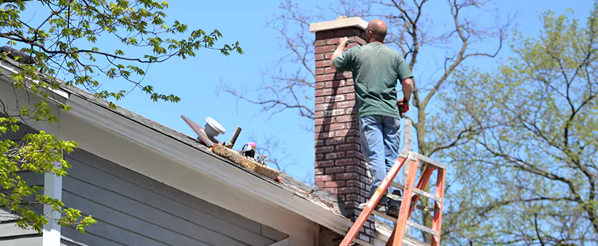 Vinyl and PVC Chimney Flashing Installation in Euless, TX
