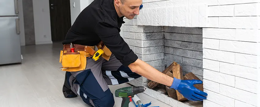 Fireplace Damaged Damper Frame Repair Services in Euless, Texas
