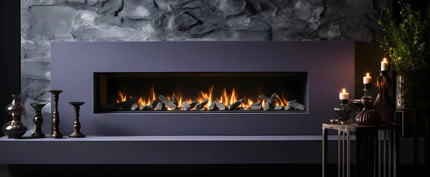 Ember Bed for Ventless Gas Fireplace in Euless, TX